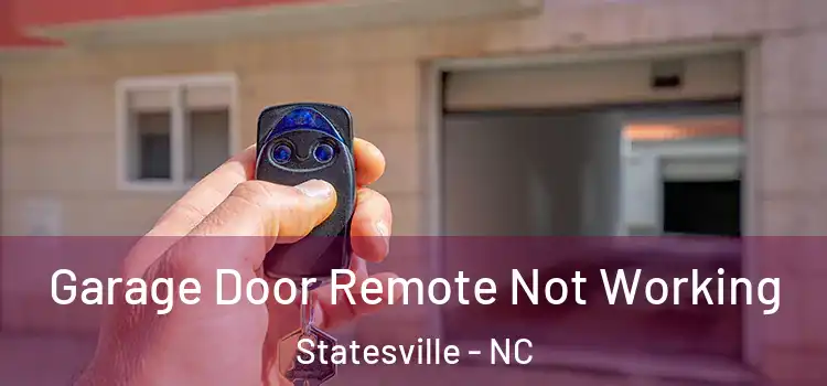  Garage Door Remote Not Working Statesville - NC